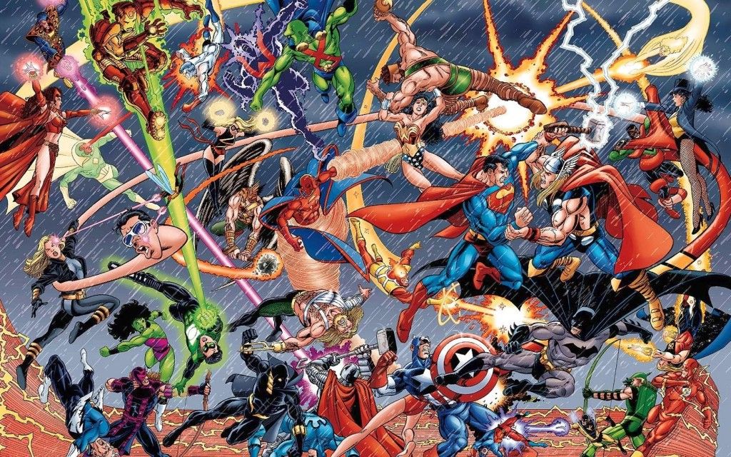 Marvel vs DC Wallpaper