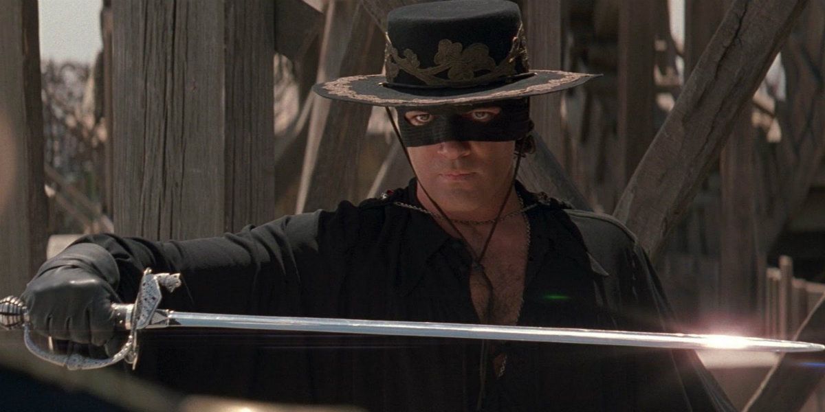 Antonio Banderas em 'A Máscara do Zorro'