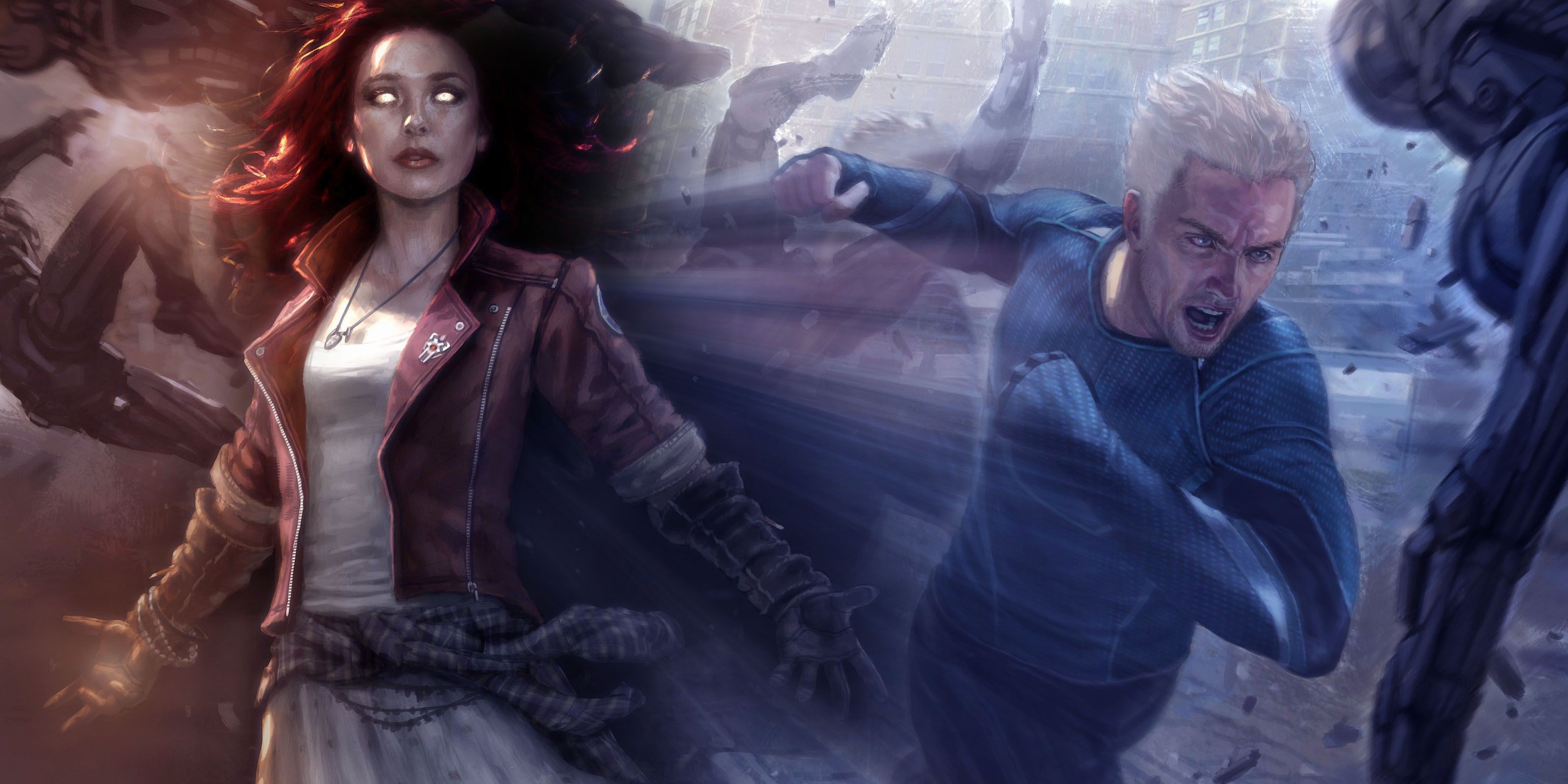Maximoff Twins: Scarlet Witch and Quicksilver