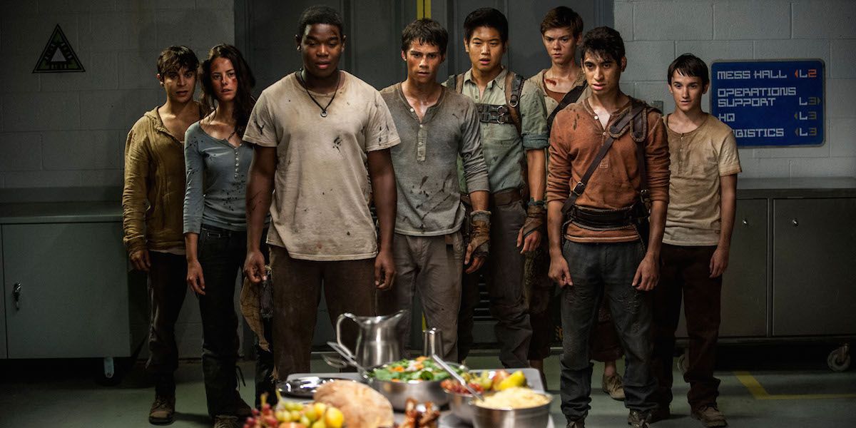 The Gladers in Maze Runner: The Scorch Trials