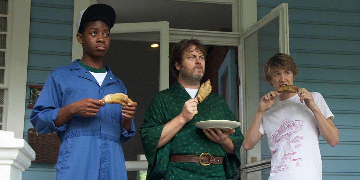 Nick Offerman in 'Me and Earl and the Dying Girl'