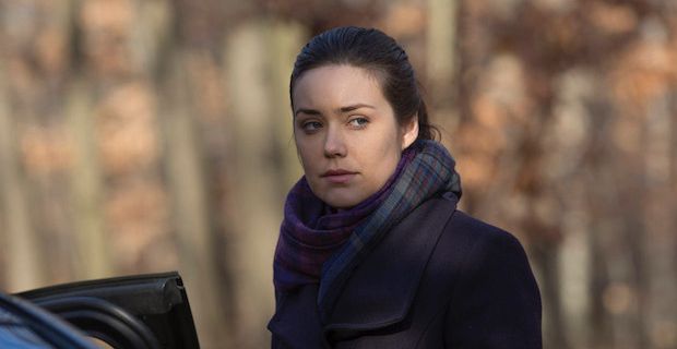 Megan Boone Farhan Tahir and James Spader in The Blacklist Season 2 Episode 11