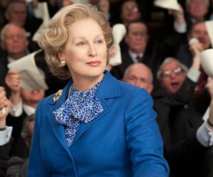 Meryl Streep as Margaret Thatcher Iron Lady