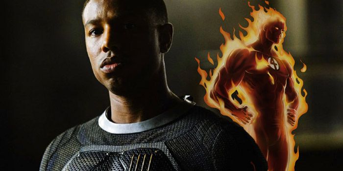 Michael B Jordan - Fantastic Four Containment Suit Costume Human Torch