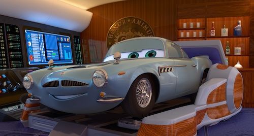 Michael Caine as Finn McMissile in Cars 2