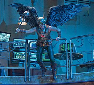 Michael Shanks as Hawkman in Smallville