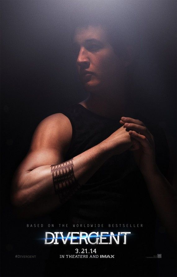 Miles Teller Divergent Character Poster