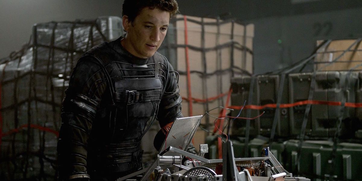 Miles Teller as Reed Richards in 'Fantastic Four'