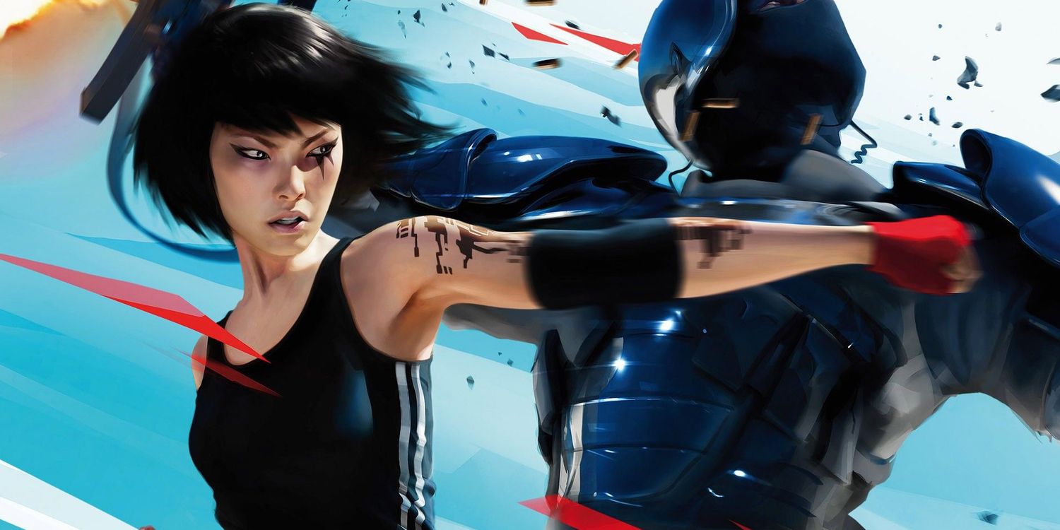 Mirrors Edge walkthrough as full movie and panorama (s) in (mostly) 15000+  pixels.