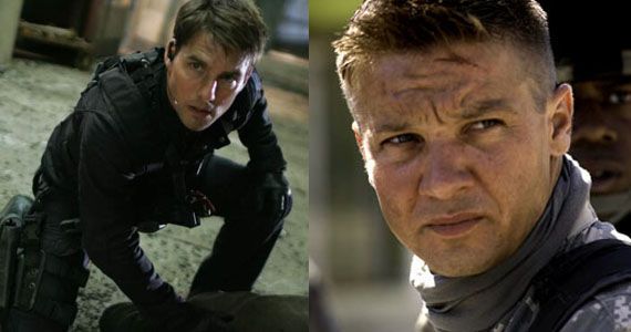 Mission Impossible 4 Ghost Protocol - Tom Cruise and Jeremy Renner