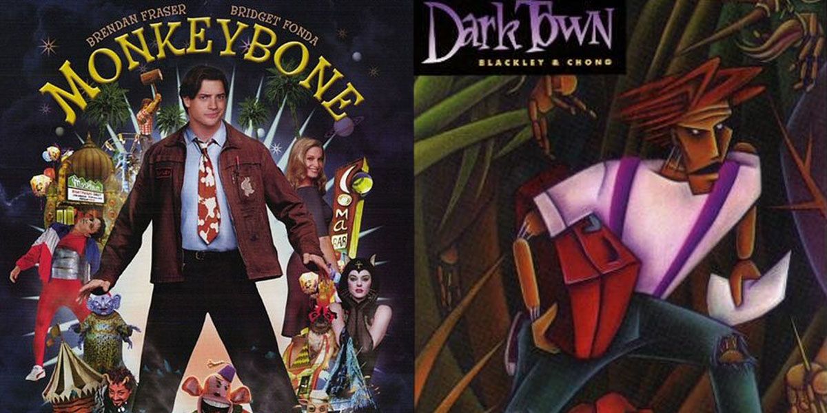 Monkeybone Movie Poster and Darktown Comic Cover