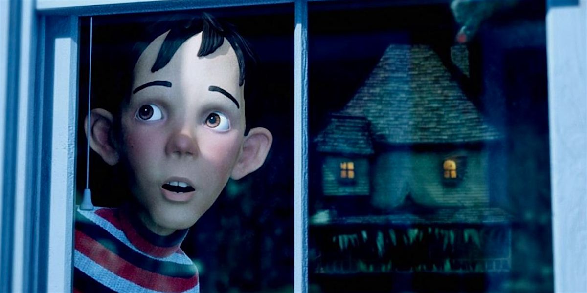 DJ olhando pela janela em Monster House