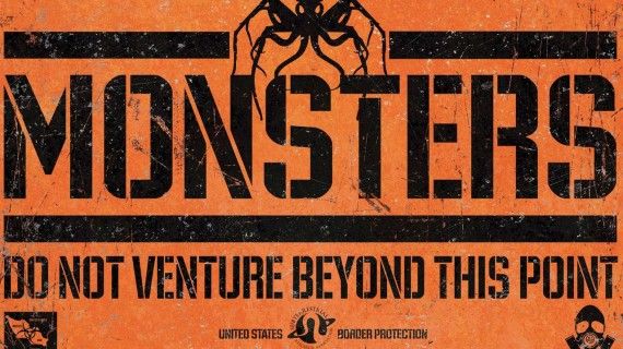 Monsters Warning Sign - Monsters