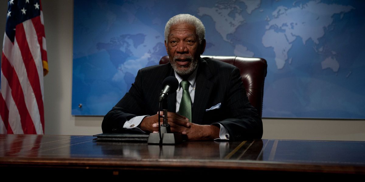 Morgan Freeman in London Has Fallen