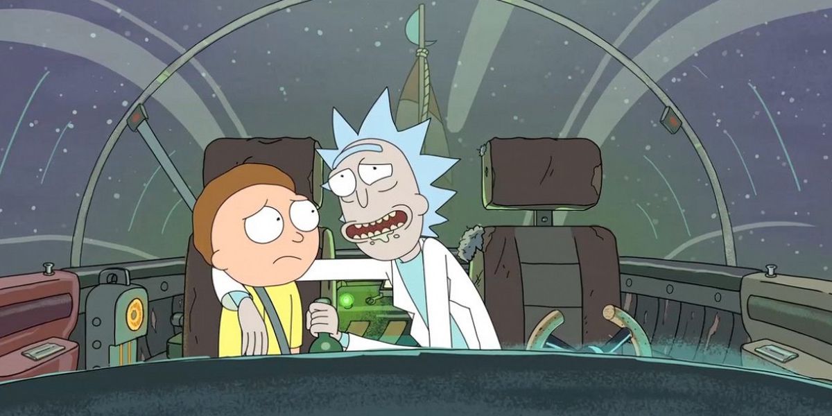 Morty and Rick in Rick &amp; Morty season 2