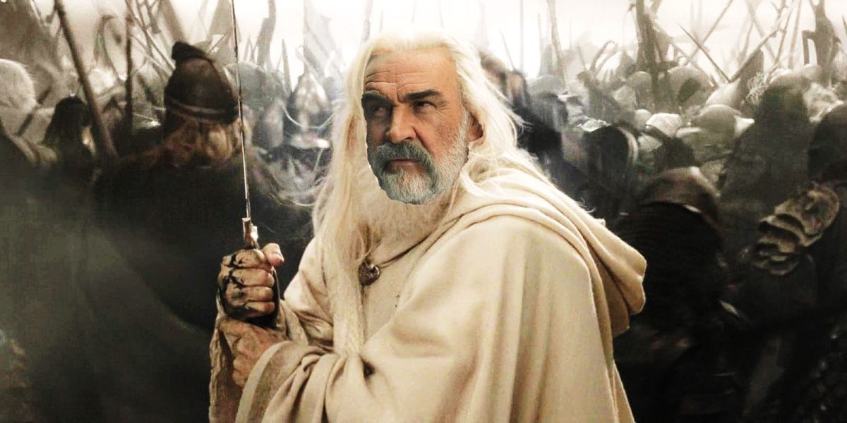 Movie Castings Lord Rings Gandalf Connery