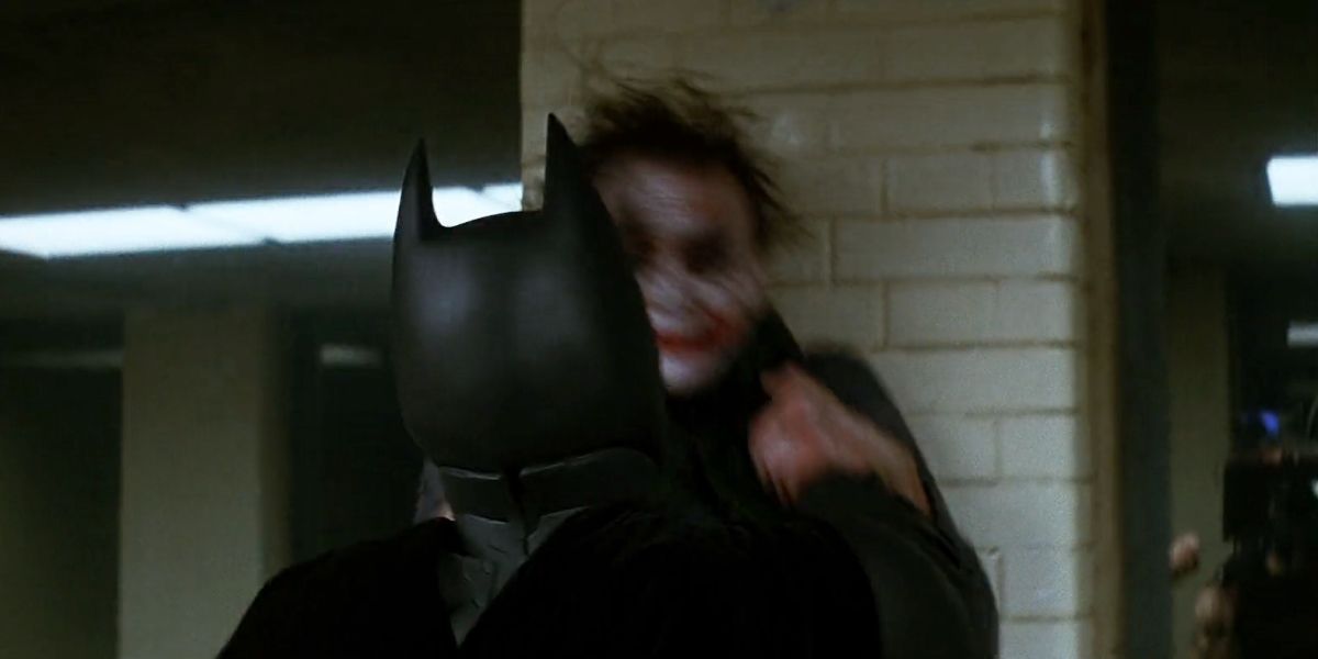 Movie Mistakes Dark Knight Joker Mirror Camera