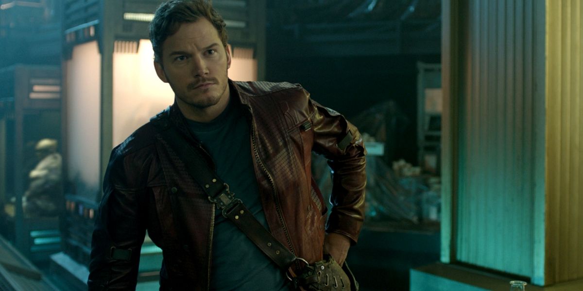 Peter Quill drops the Orb in Guardians of the Galaxy