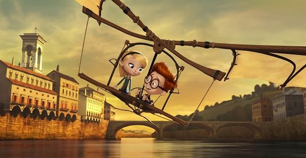 Mr Peabody &amp; Sherman 3D Flying Sequence