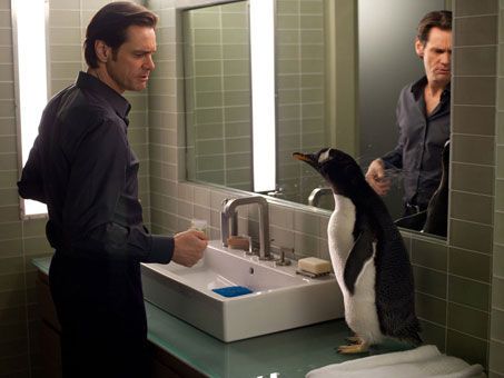 Jim Carrey Mr. Popper's Penguin movie