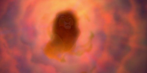 Mufasa's Ghost in Lion King