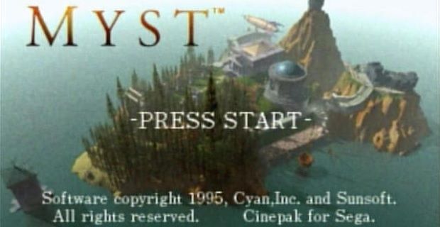 Myst title screen