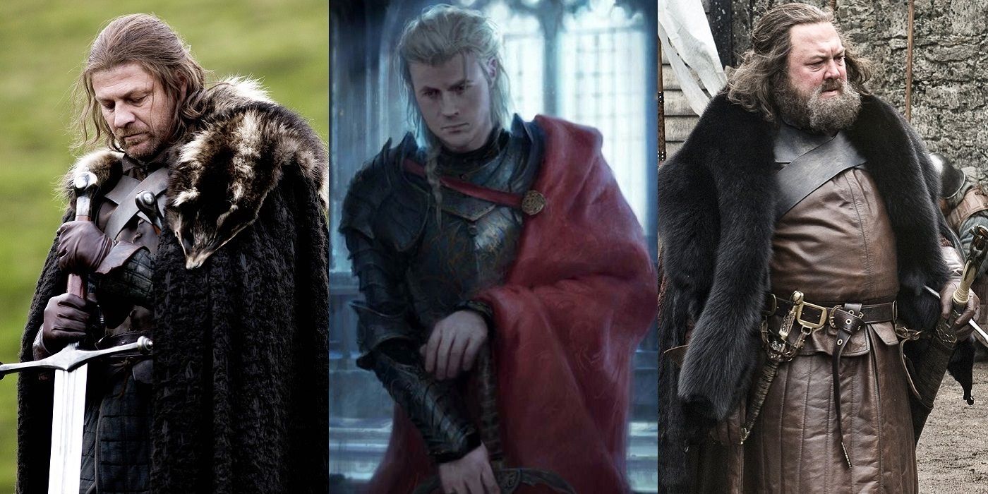 Ned Stark Robert Baratheon and Rhaegar Targaryen in Game of Thrones