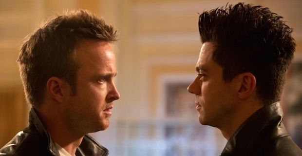 Aaron Paul and Dominic Cooper in 'Need for Speed'