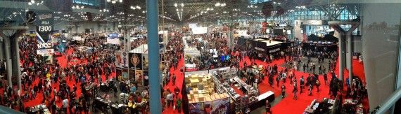 New York Comic-Con 2013 Panoramic View of Floor