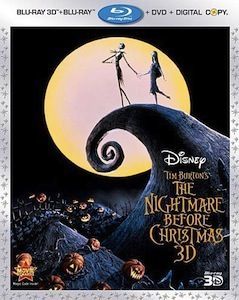 Nightmare Before Christmas 3D Blu-ray