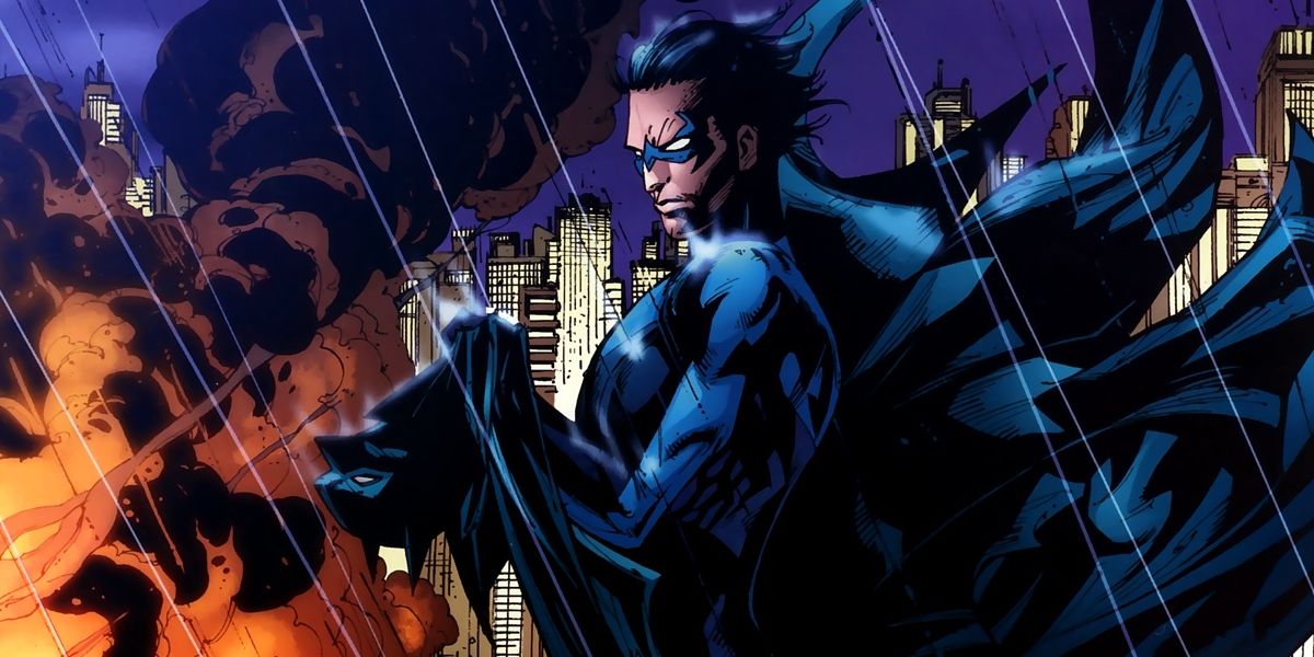 Nightwing Batman Cowl Comic