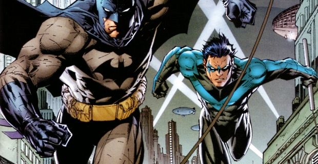 Nightwing and Batman Comic