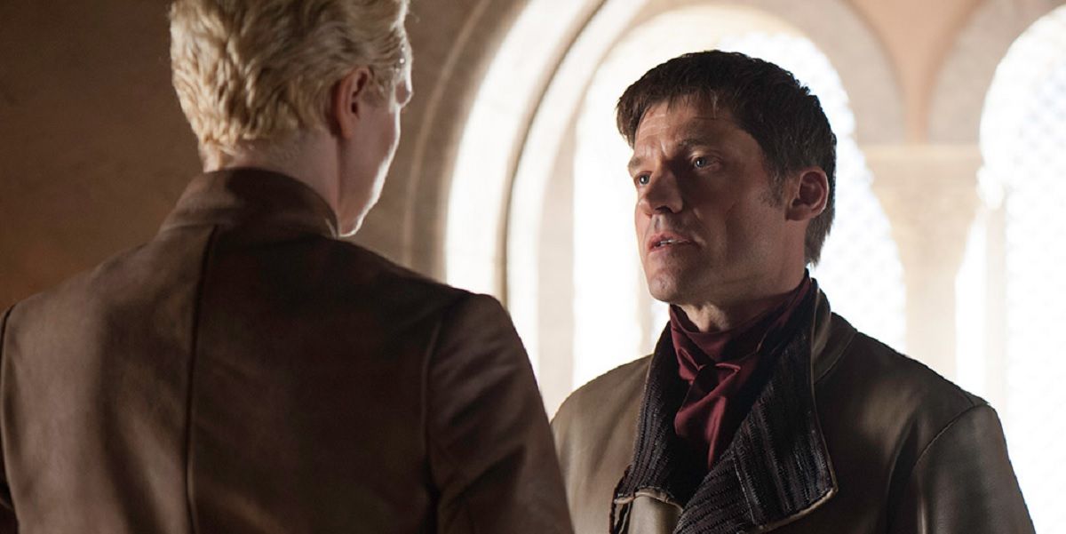 Nikolaj Coster Waldeau as Jaime in Game of Thrones Season 4