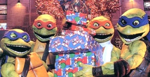 Ninja Turtles Movie Christmas Album Easter Egg