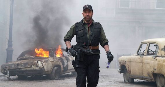 No Expendables 3 for Chuck Norris