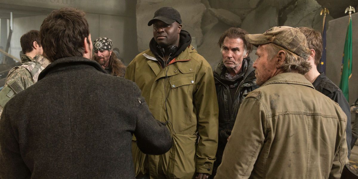 Noah Wyle Will Patton and Jeff Fahey in Falling Skies Season 5 Episode 10