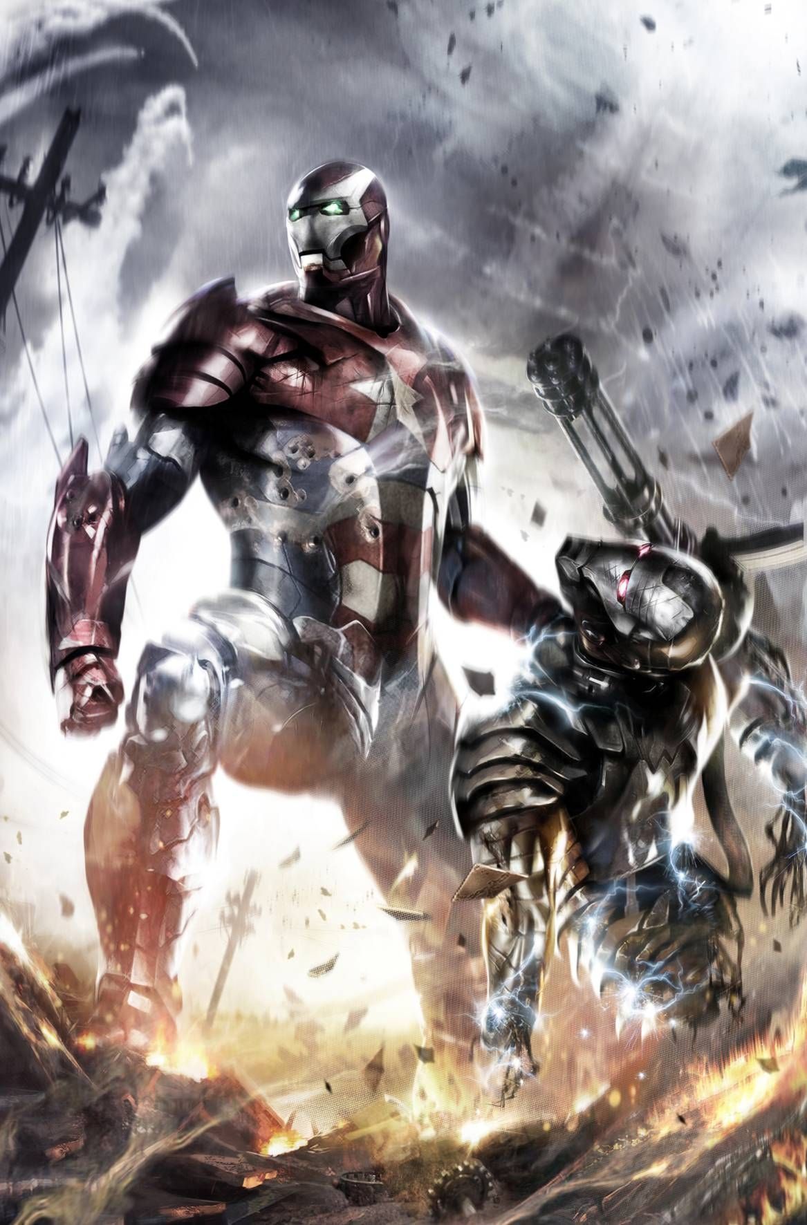 Iron Patriot (Norman Osborn) vs War Machine