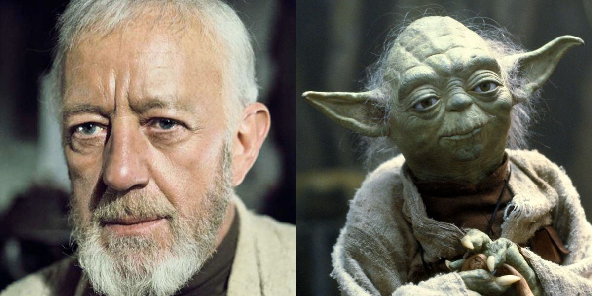 Obi-Wan and Yoda in Force Awakens