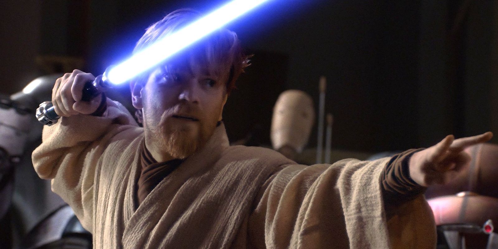Obi-Wan using the force