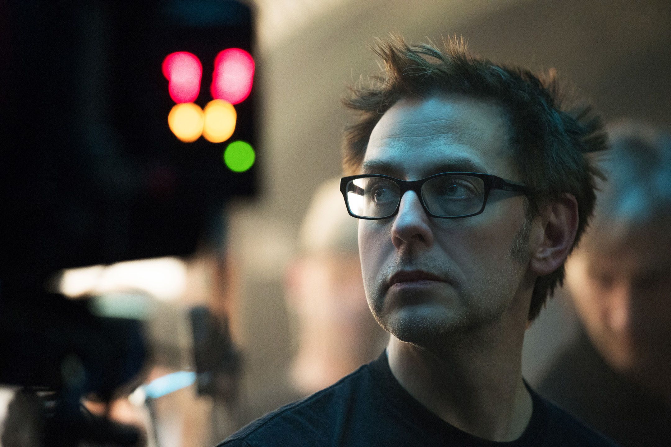 Official Guardians of the Galaxy Set Photo - Director James Gunn