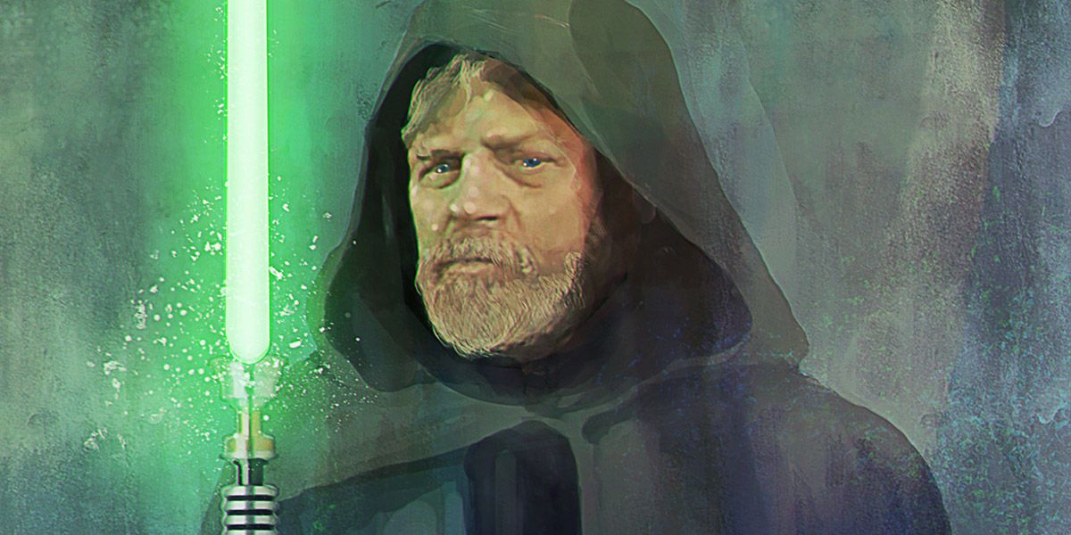 Old Luke Skywalker Art - Chema Mansilla