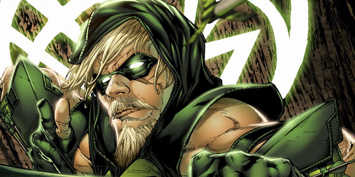 Oliver Queen with goatee