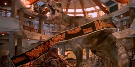 Original T-Rex in Jurrassic World