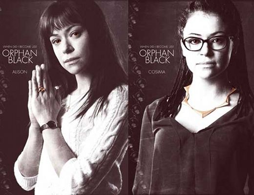 Orphan Black Poster (Allison and Cosima)