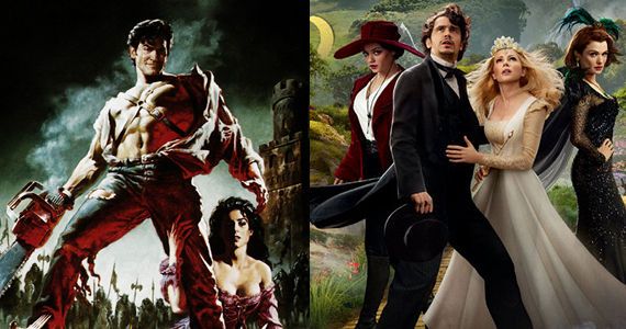 Oz Great Powerful and Army of Darkness Discussion Comparison