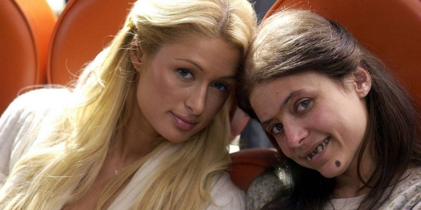 Paris Hilton and Christine Lakin in The Hottie and the Nottie