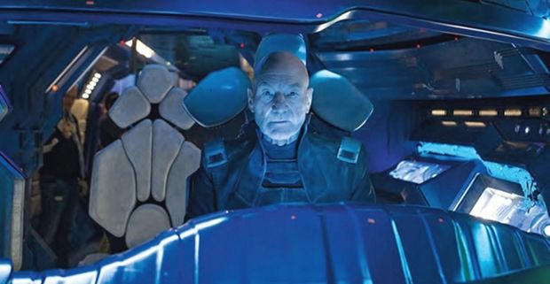 Patrick Stewart as Prof. X in 'X-Men Days of Future Past'