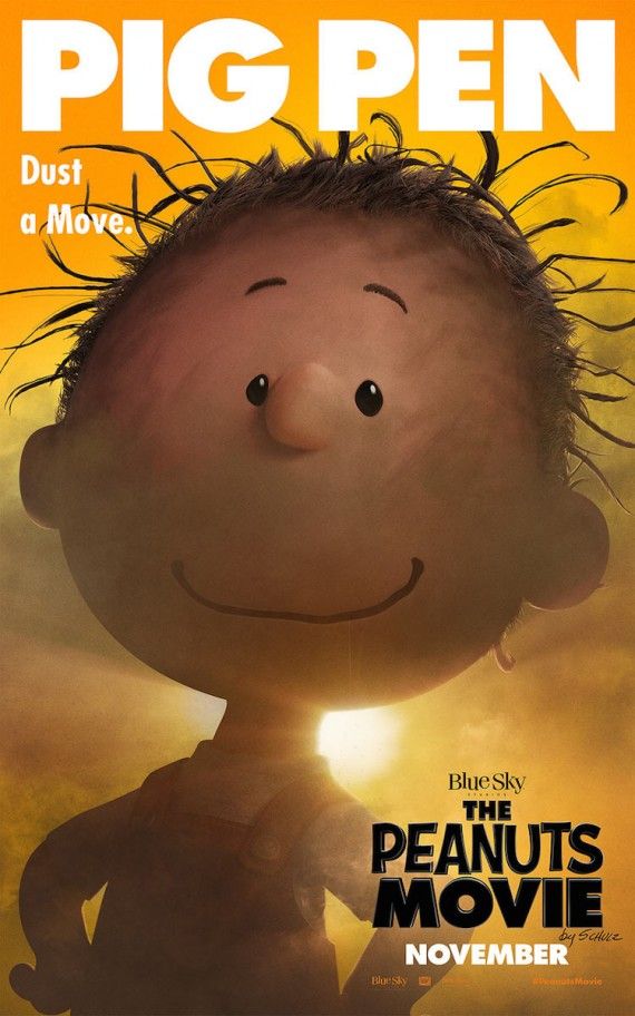 Peanuts Pigpen Character Poster