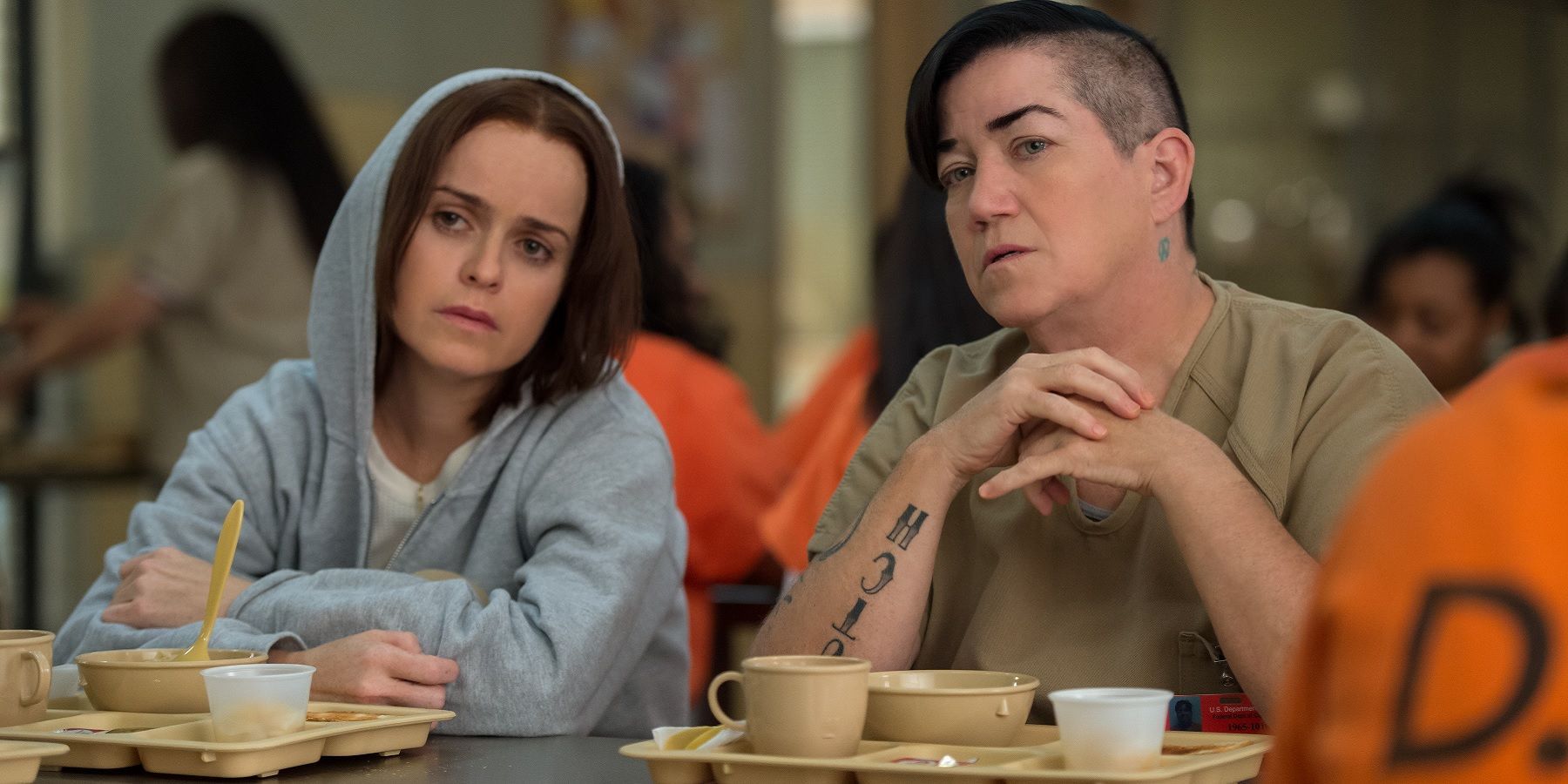 Pennsatucky and Big Boo in Orange is the New Black season 4