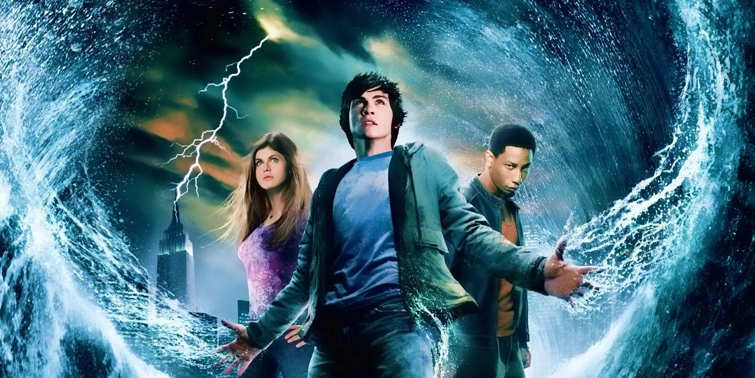 Percy Jackson the Olympians The Lightning Thief poster